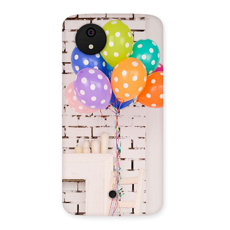 Party Balloons Back Case for Micromax Canvas A1