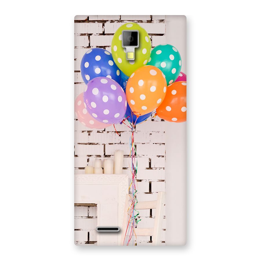 Party Balloons Back Case for Micromax Canvas Xpress A99