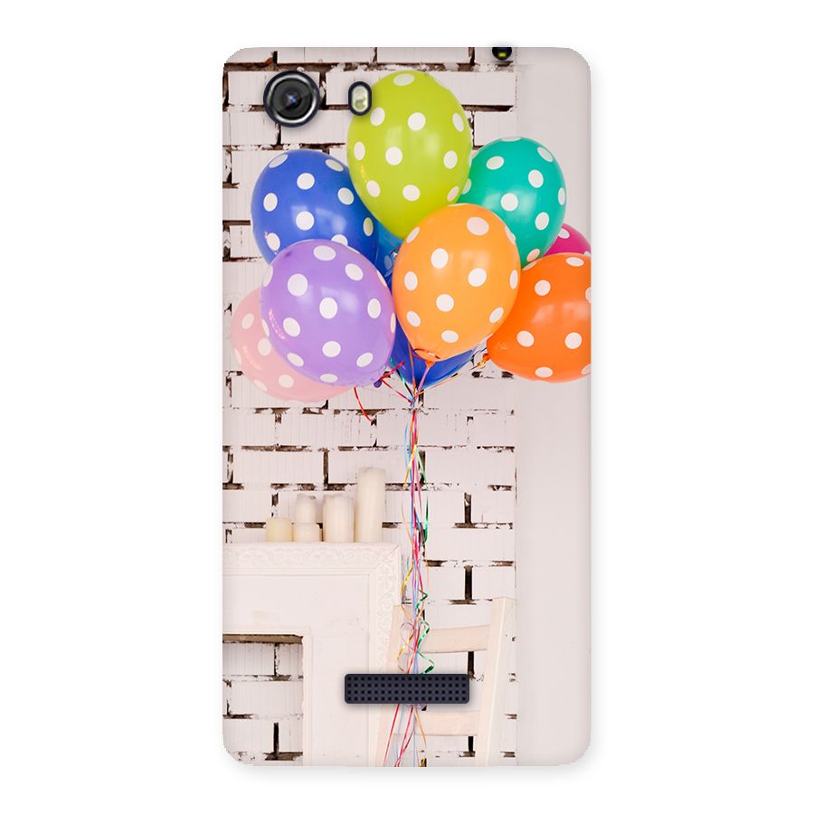 Party Balloons Back Case for Micromax Unite 3