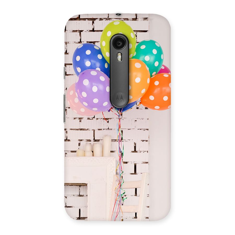 Party Balloons Back Case for Moto G3