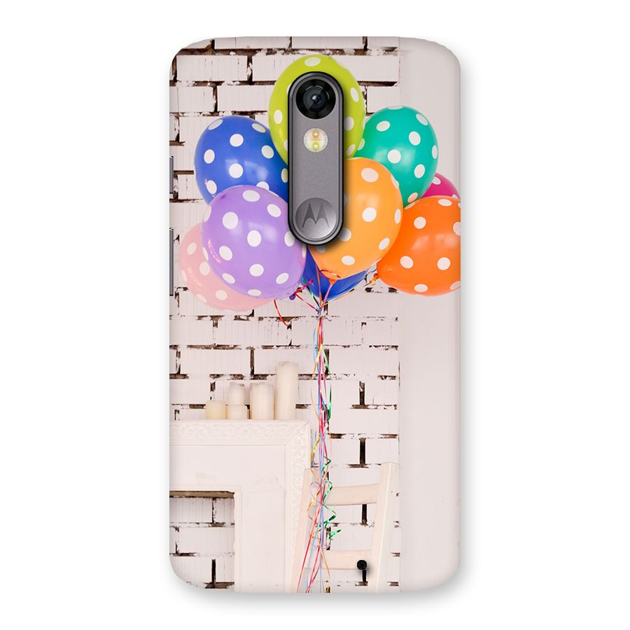 Party Balloons Back Case for Moto X Force