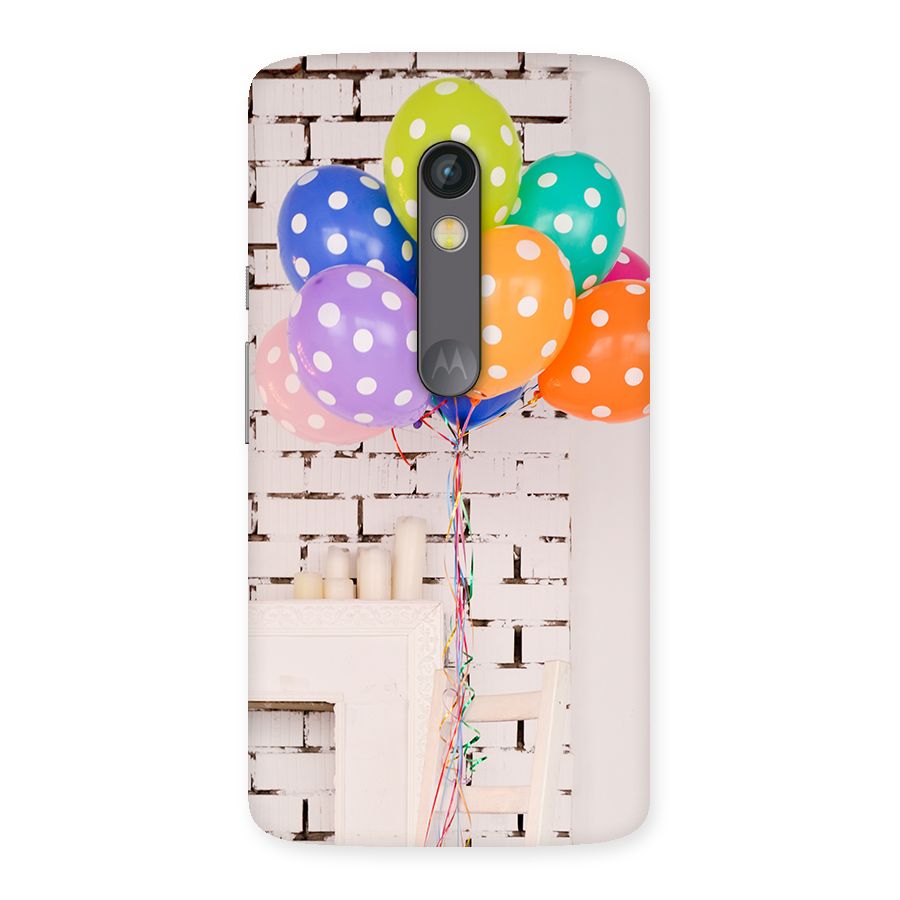 Party Balloons Back Case for Moto X Play