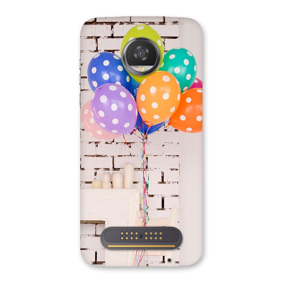 Party Balloons Back Case for Moto Z2 Play