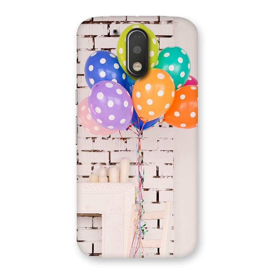 Party Balloons Back Case for Motorola Moto G4
