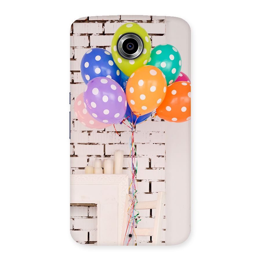 Party Balloons Back Case for Nexsus 6