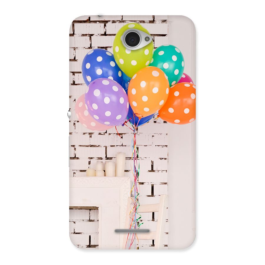 Party Balloons Back Case for Sony Xperia E4