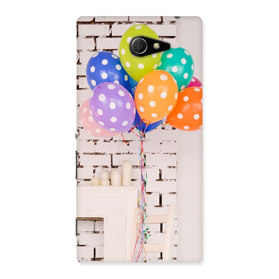 Party Balloons Back Case for Sony Xperia M2