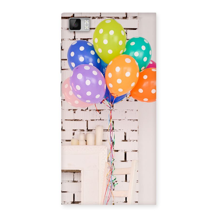 Party Balloons Back Case for Xiaomi Mi3