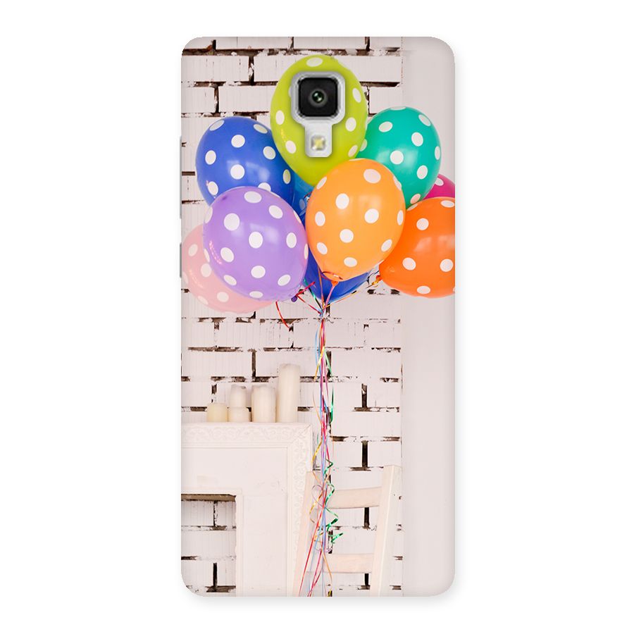 Party Balloons Back Case for Xiaomi Mi 4
