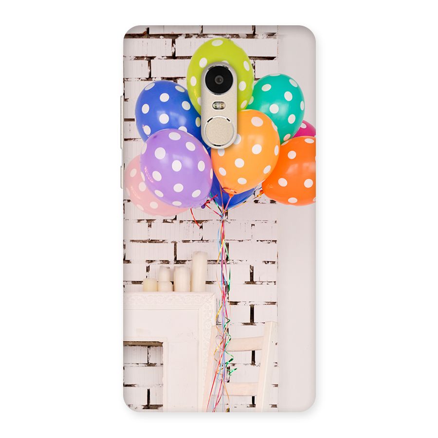 Party Balloons Back Case for Xiaomi Redmi Note 4