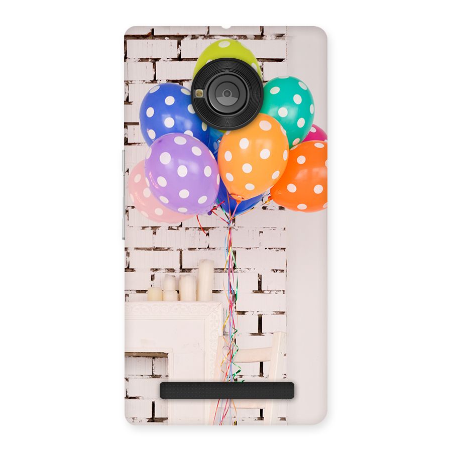 Party Balloons Back Case for Yu Yunique