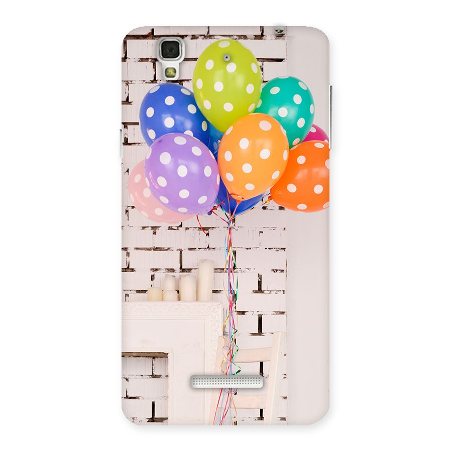 Party Balloons Back Case for Yu Yureka