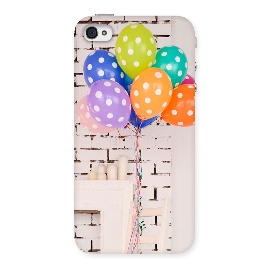 Party Balloons Back Case for iPhone 4 4s