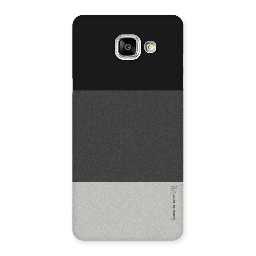 Pastel Black and Grey Back Case for Galaxy A5 2016