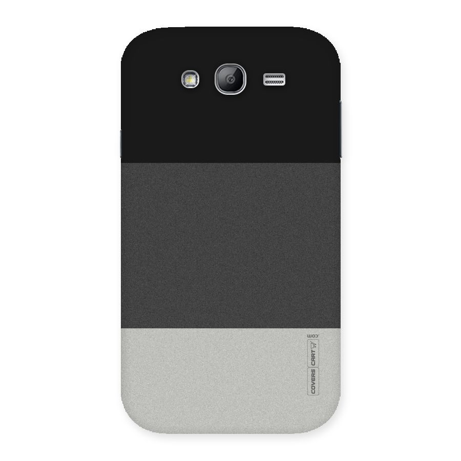 Pastel Black and Grey Back Case for Galaxy Grand