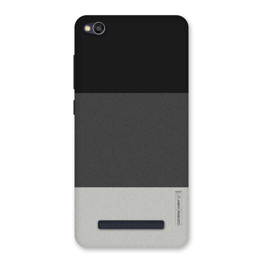 Pastel Black and Grey Back Case for Redmi 4A