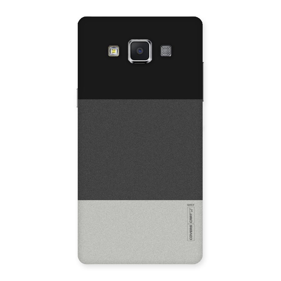Pastel Black and Grey Back Case for Samsung Galaxy A5