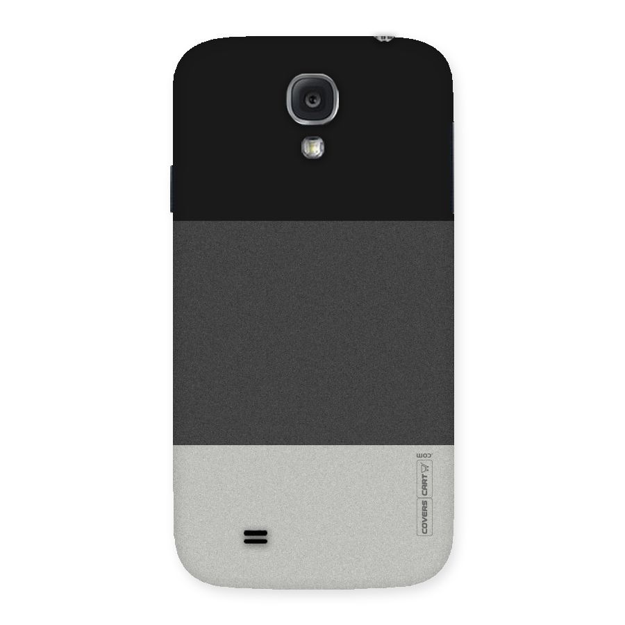 Pastel Black and Grey Back Case for Samsung Galaxy S4