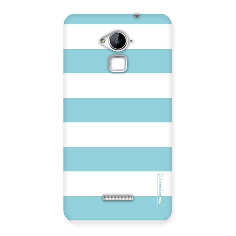 Pastel Blue White Stripes Back Case for Coolpad Note 3