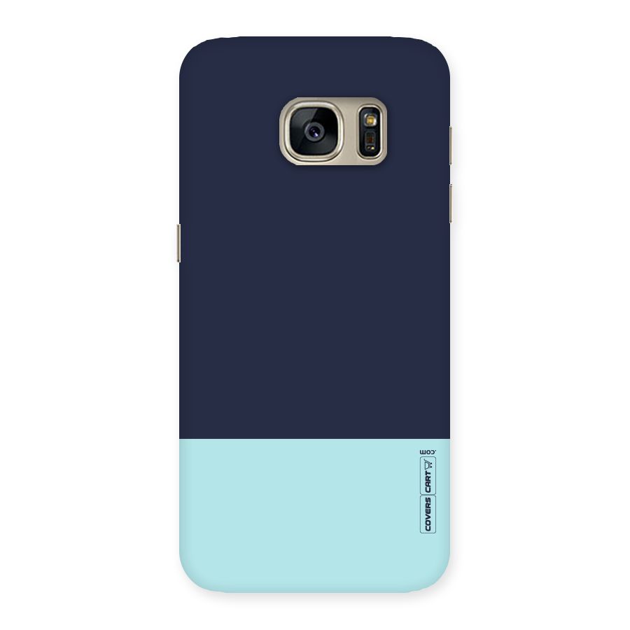 Pastel Blues Back Case for Galaxy S7