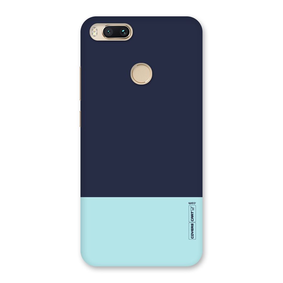 Pastel Blues Back Case for Mi A1