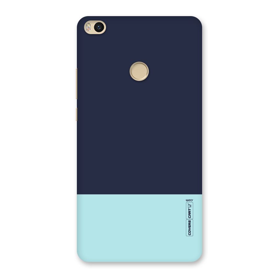 Pastel Blues Back Case for Mi Max 2
