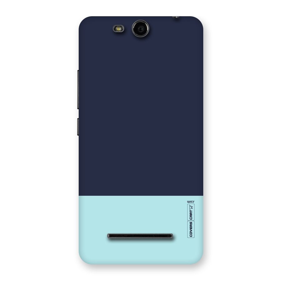 Pastel Blues Back Case for Micromax Canvas Juice 3 Q392