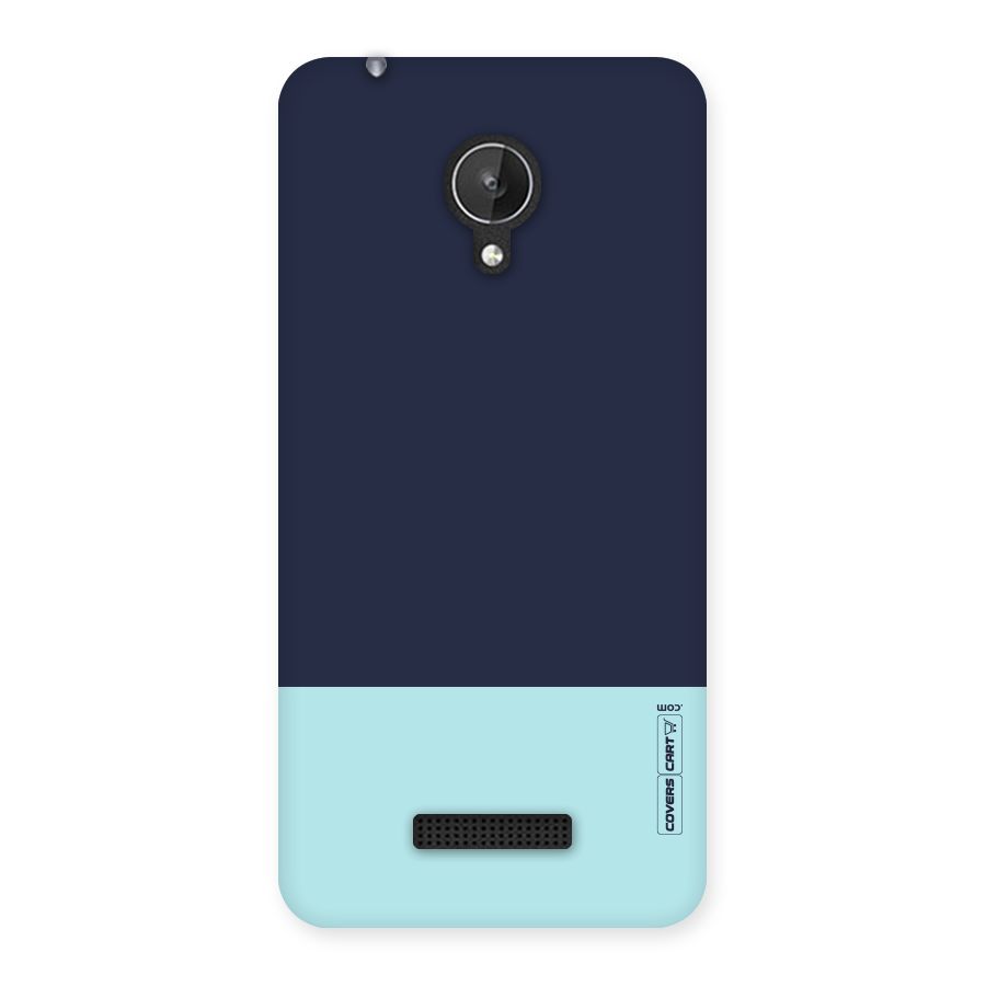 Pastel Blues Back Case for Micromax Canvas Spark Q380