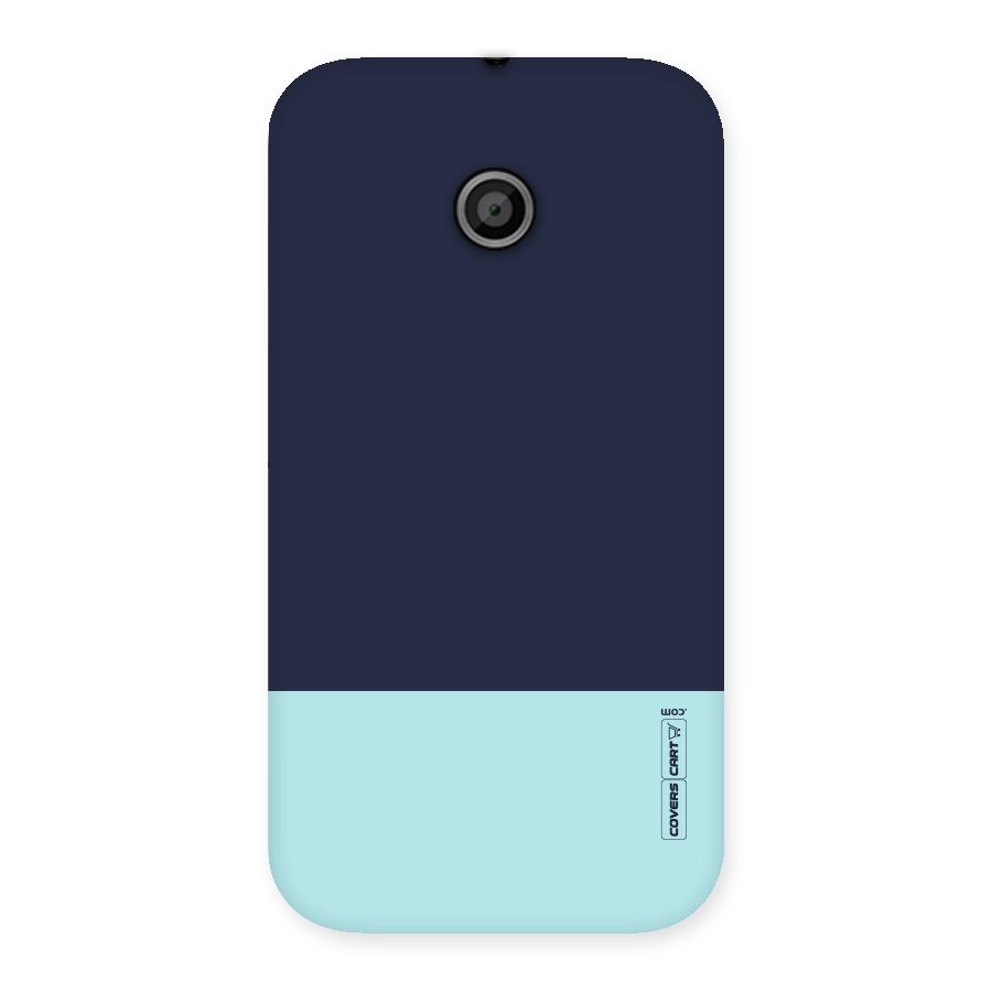 Pastel Blues Back Case for Moto E