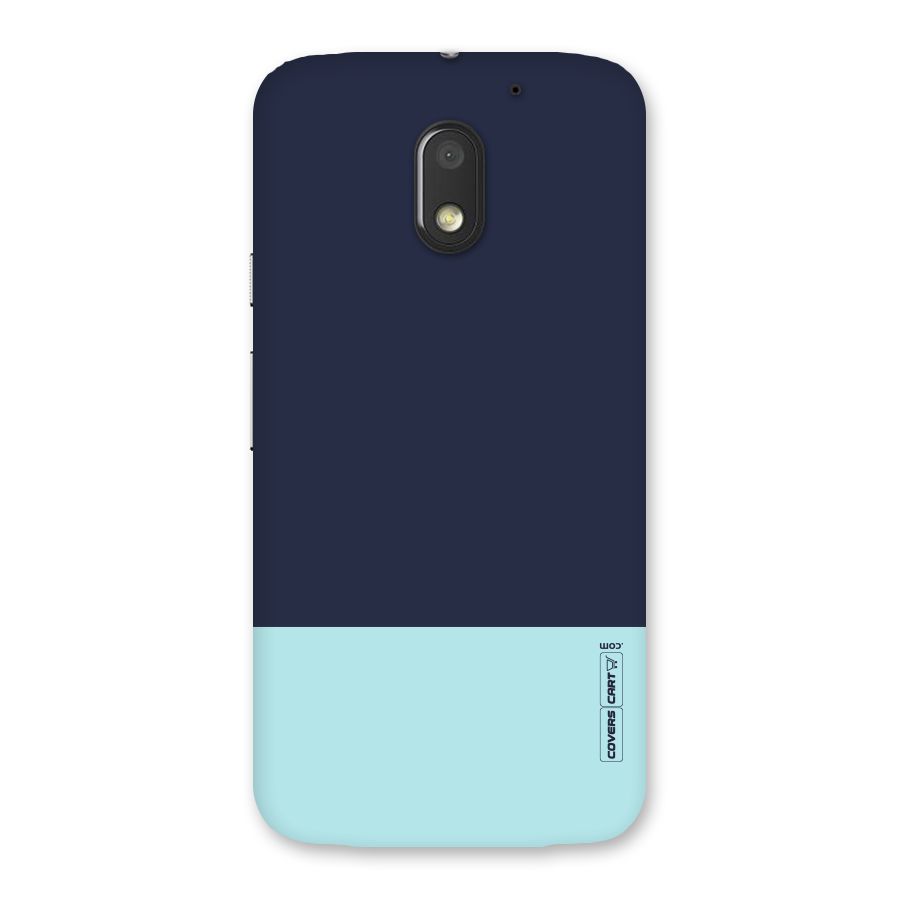 Pastel Blues Back Case for Moto E3 Power