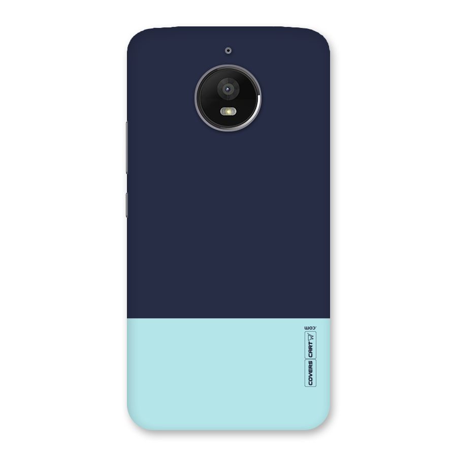 Pastel Blues Back Case for Moto E4 Plus