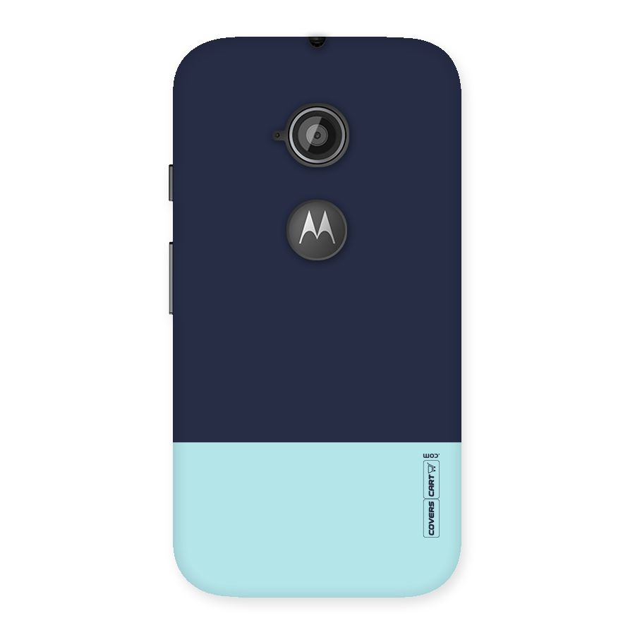 Pastel Blues Back Case for Moto E 2nd Gen