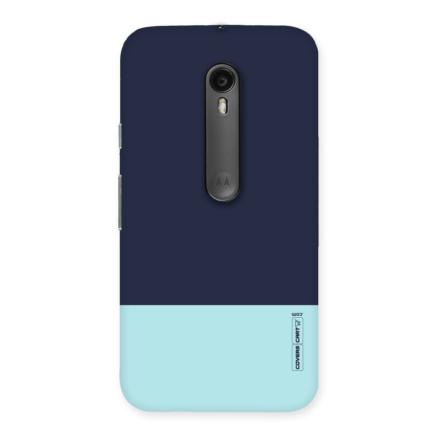 Pastel Blues Back Case for Moto G3