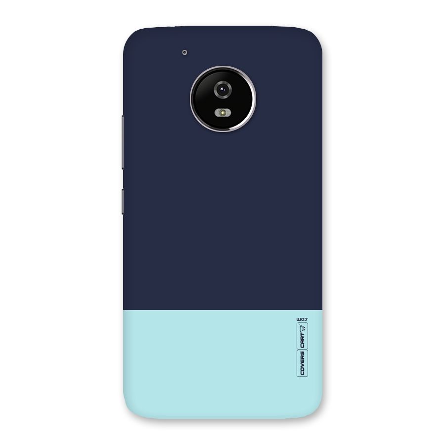 Pastel Blues Back Case for Moto G5