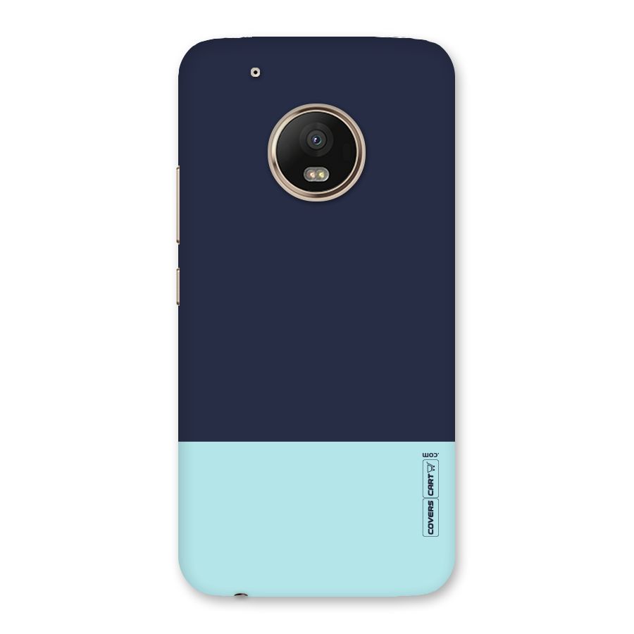 Pastel Blues Back Case for Moto G5 Plus