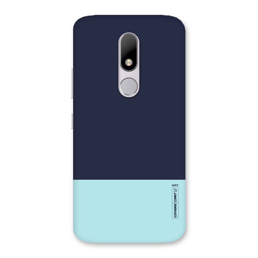 Pastel Blues Back Case for Moto M