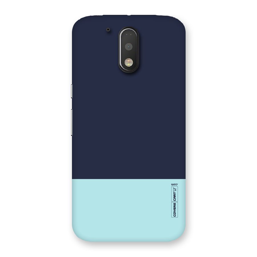 Pastel Blues Back Case for Motorola Moto G4