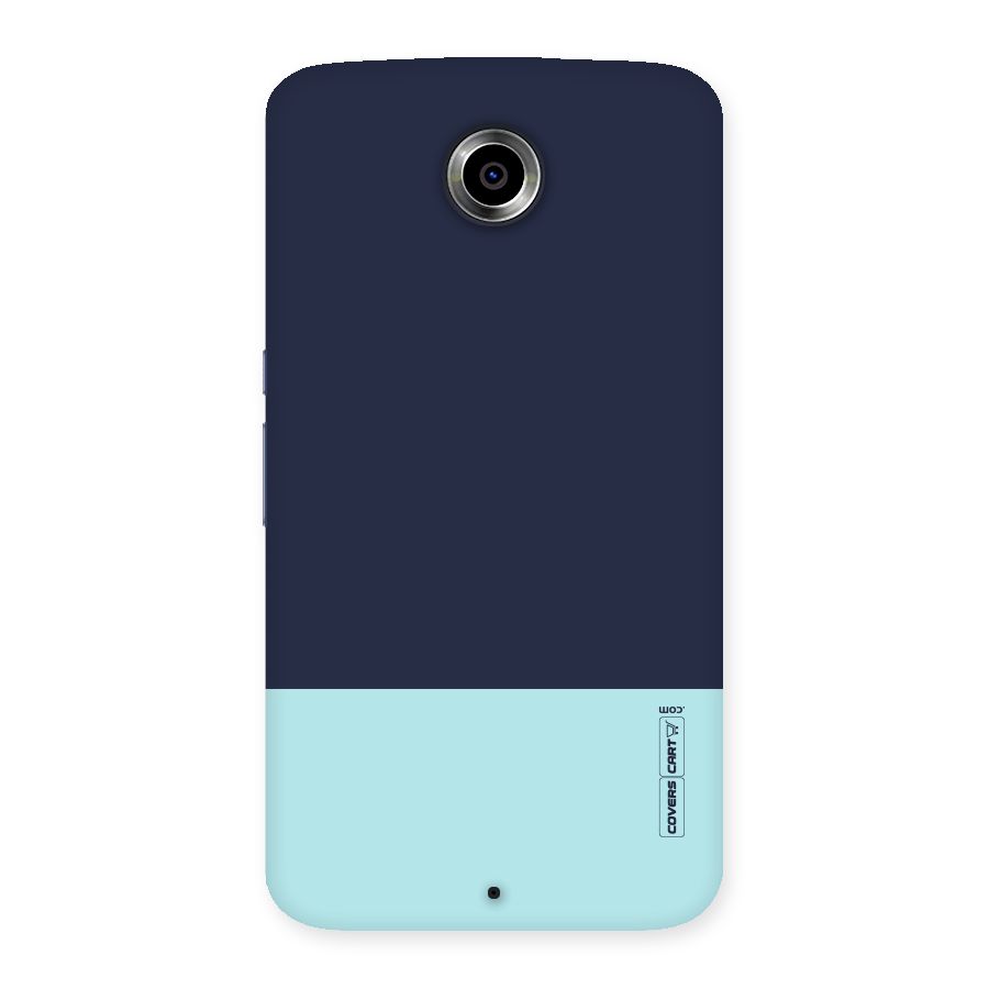 Pastel Blues Back Case for Nexsus 6