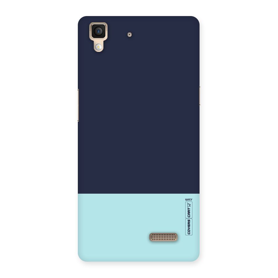 Pastel Blues Back Case for Oppo R7