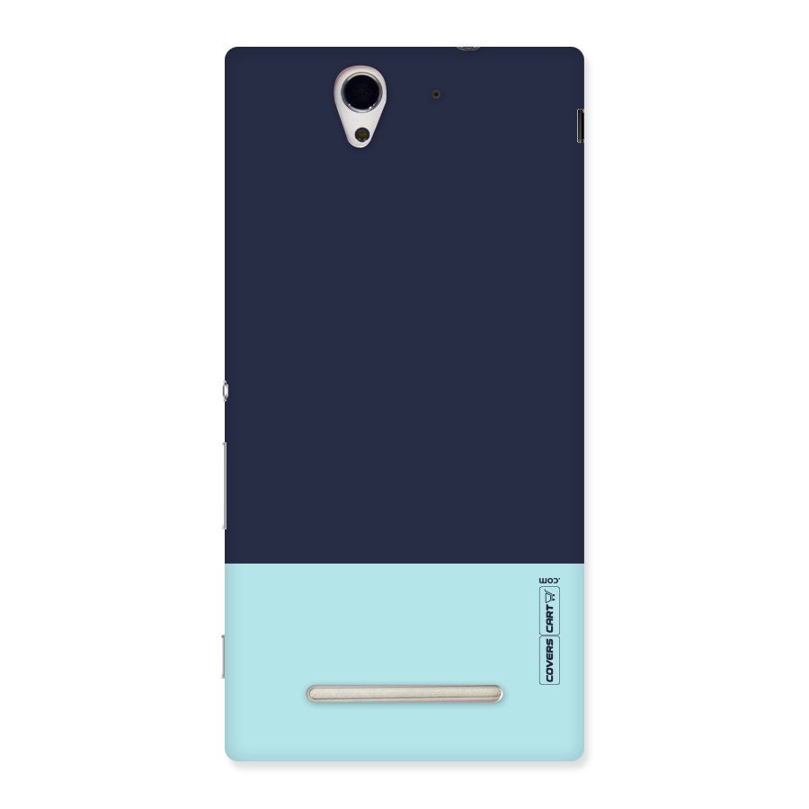 Pastel Blues Back Case for Sony Xperia C3