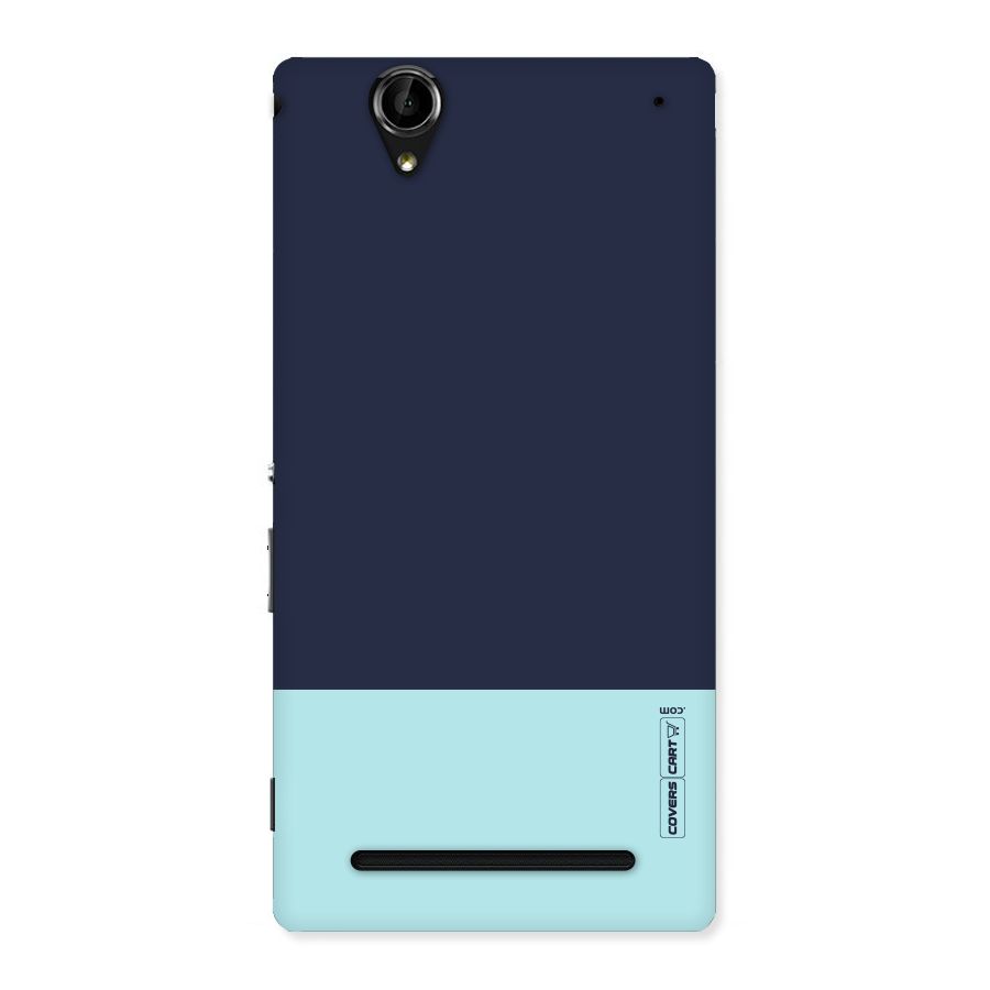 Pastel Blues Back Case for Sony Xperia T2