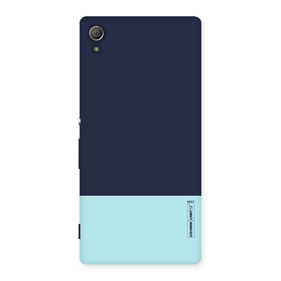 Pastel Blues Back Case for Xperia Z4