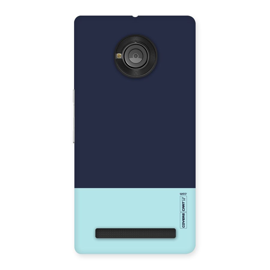 Pastel Blues Back Case for Yu Yunique