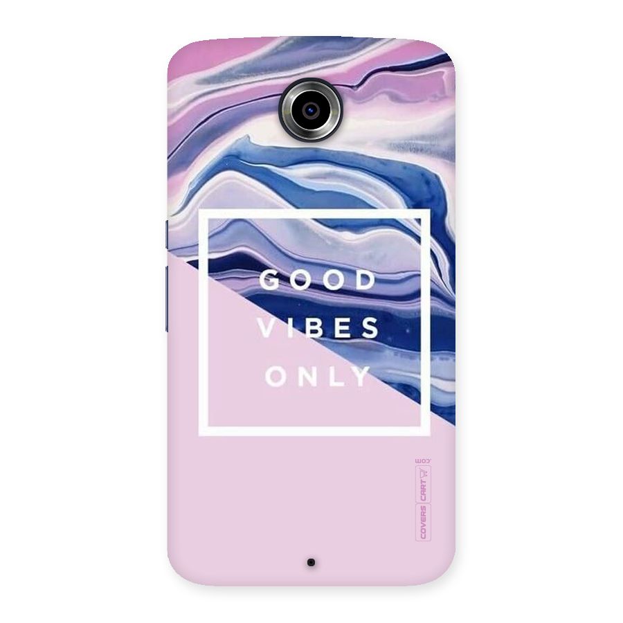 Pastel Color Vibes Back Case for Nexsus 6