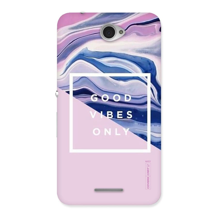 Pastel Color Vibes Back Case for Sony Xperia E4
