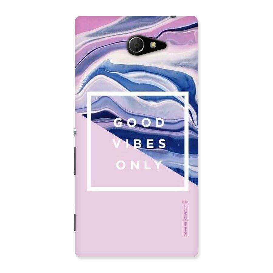 Pastel Color Vibes Back Case for Sony Xperia M2