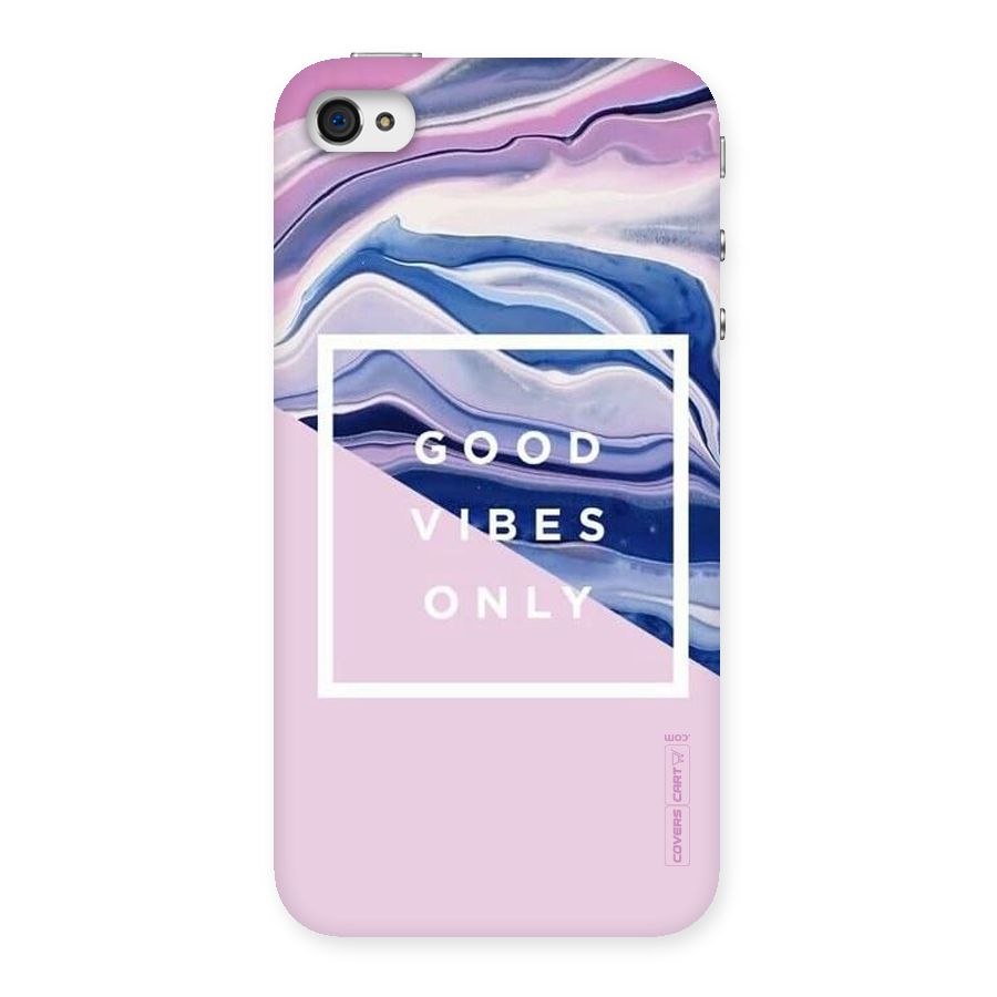 Pastel Color Vibes Back Case for iPhone 4 4s