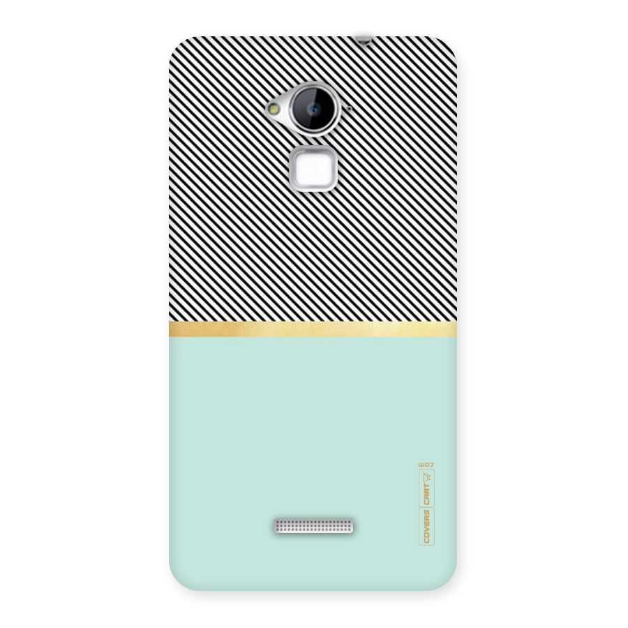 Pastel Green Base Stripes Back Case for Coolpad Note 3