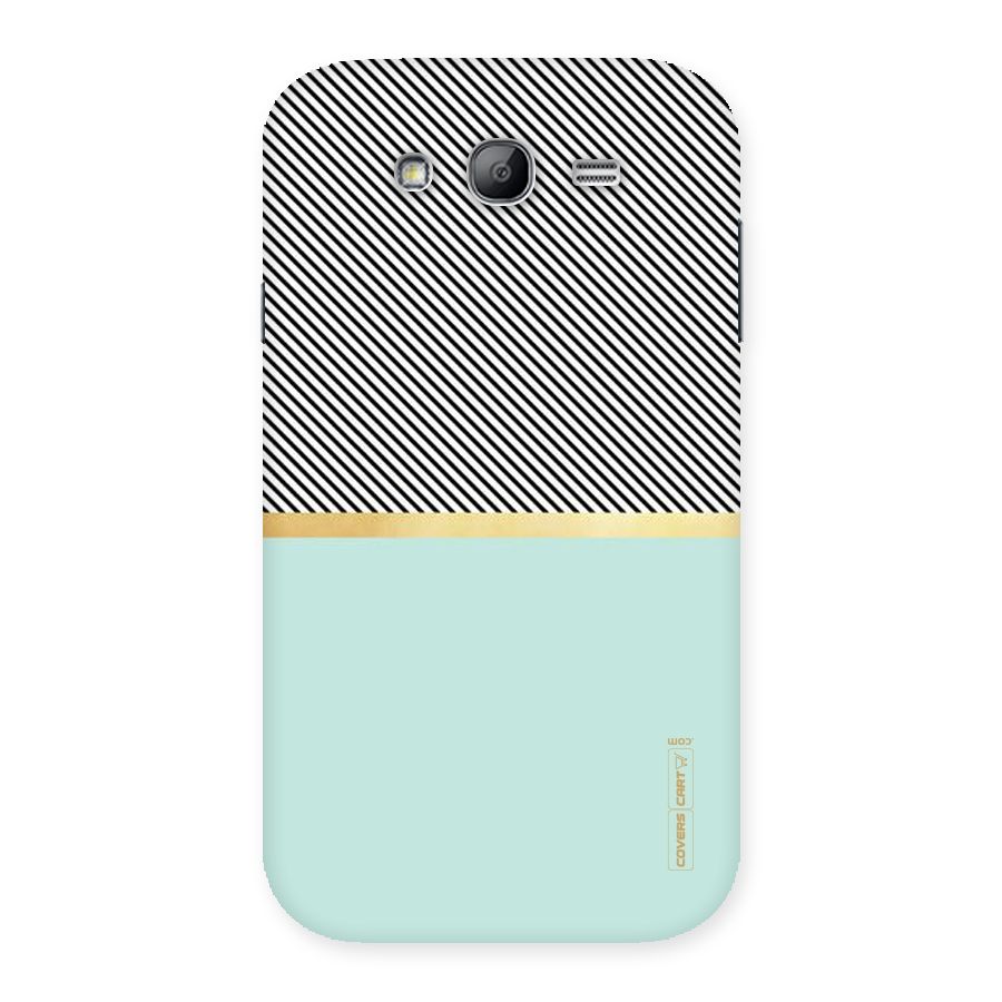 Pastel Green Base Stripes Back Case for Galaxy Grand