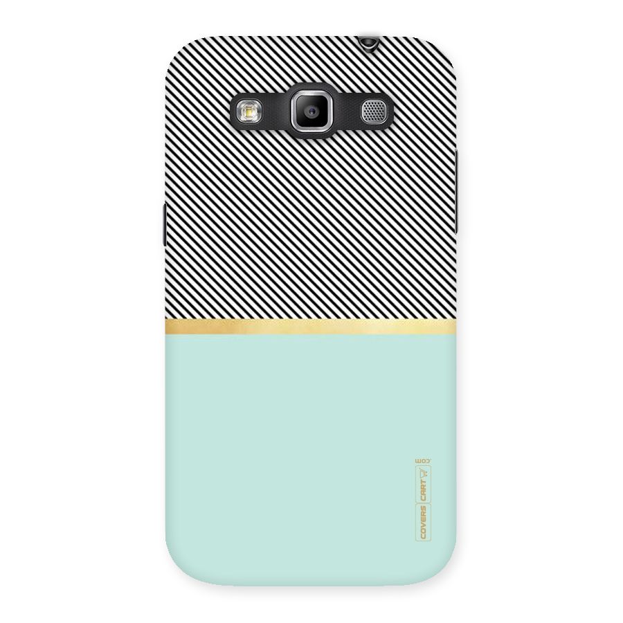 Pastel Green Base Stripes Back Case for Galaxy Grand Quattro